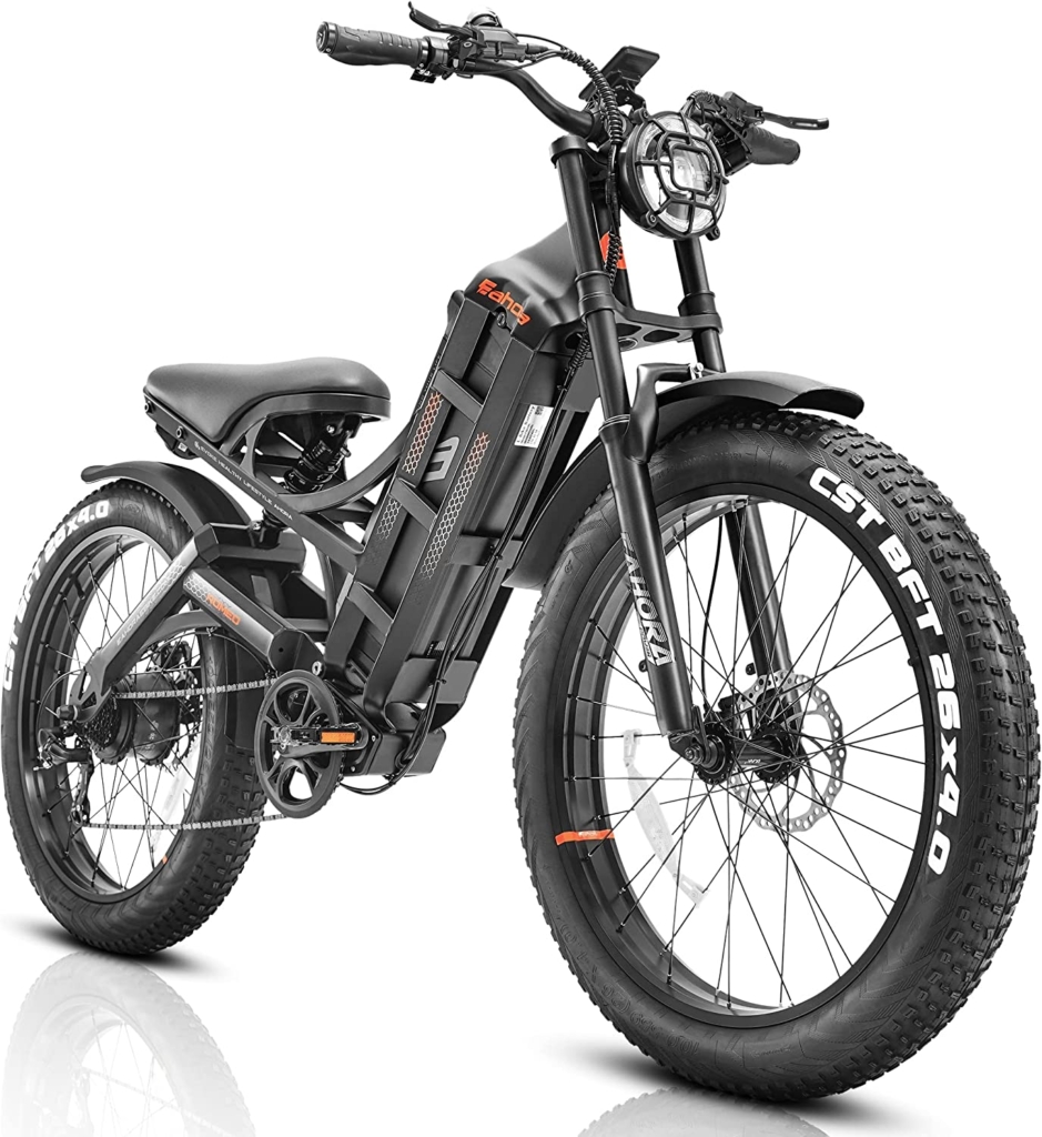 eAhora Romeo 60Ah 1000W Electric Bike for Adults