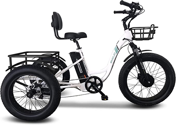 Emojo Caddy Pro Trike Electric Tricycle for Adults