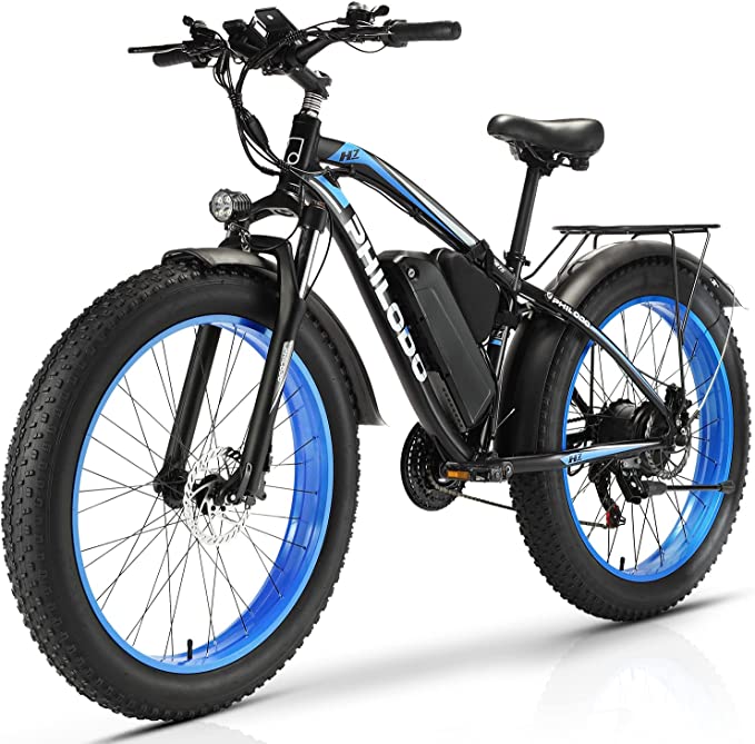 PHILODO Electric Mountain Bike for Adults