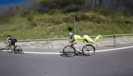 Fastest Downhill Biking Position