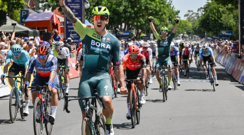 Sam Welsford's Stunning Victory: Bora-Hansgrohe Triumphs at Tour Down Under 2024's Opener
