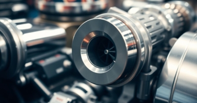 Engine component with metallic sheen